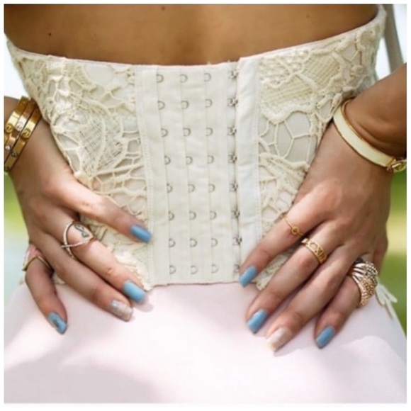 KATE SPADE • Ivory Cream Live Colorfully Spade Bangle Bracelet - Picture 4 of 6